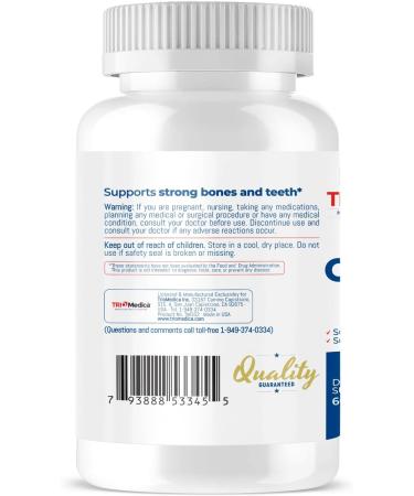 Triomedica Cal-Mag-Zinc D3 Dietary Supplement - Immune & Bone Health Support - 60 Softgels | Non-GMO, Vegan, Gluten-Free, Dairy-Free, Kosher, Halal - Buy Online on GoSupps.com