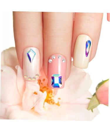 Housoutil 1 Box Nail Drill Manicure Charm Diy Nail Art Diamond Nail Art Stickers Glitter Rhinestone Nails Rhinestone for Nails Manicure Supplies Decor Nail Diamonds Assorted - Buy Online on GoSupps.com