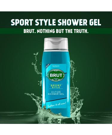 Brut Sport Shower Gel 500 ml for Men - Buy Online on GoSupps.com