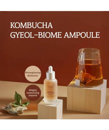 Elishacoy | Kombucha Gyeol-Biome Ampoule 50 ml / 1.69 fl oz Fermented Kombucha 506-Hour Extract, Radiance & Barrier Repair Serum-Ampoule, Vegan Skincare - Buy Online on GoSupps.com