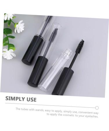 Healeved 1 Set Empty Eyelashes Mascara Containers Mini Lip Gloss Bottles Dispenser Bottles Lash Brush Plastic - Buy Online on GoSupps.com