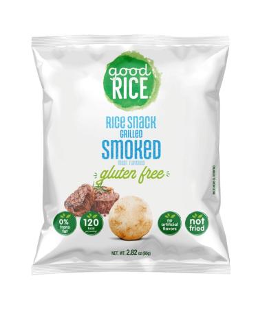 Good Rice Flavored Rice Snacks (SMOKED MEAT X10)