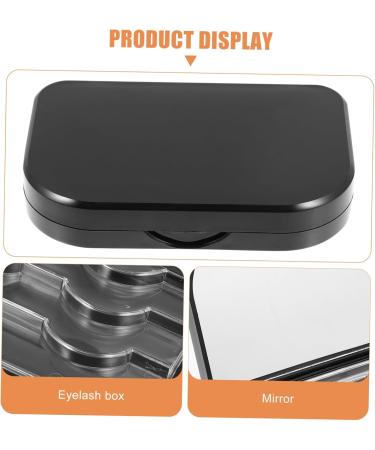 DOITOOL Box Eyelash Storage Box Multi-slot Eyelash Holder Eyelash Holding Container Cosmetic Travel Containers False Eyelash Storage Holder Woman Organizer Acrylic Simple - Buy Online on GoSupps.com