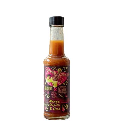 Heriot Hott Mango Chipotle Lime Sweet Chilli Pepper Sauce Vegan 150ml