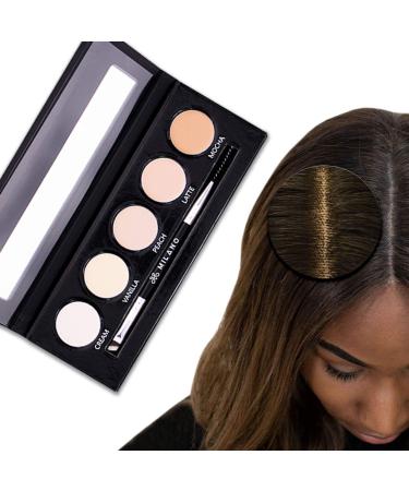 Milano Collection Wig Cream Knot Concealer Palette for Lace Wigs and Frontal Part and Hairline Scalp Illusion Pallet