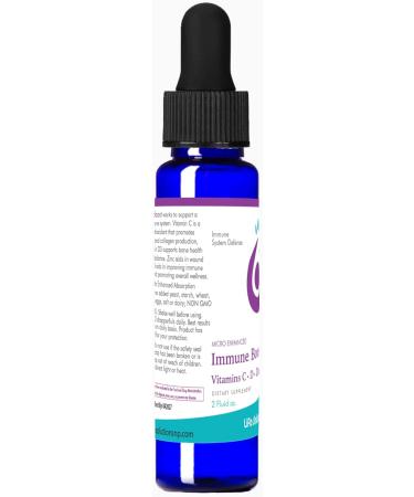 Life Solutions Liquid Immune Booster - Immune Support Supplement with Vitamin C and Zinc with VIT d3 Adults - Immune Support and Immune Boosters for Adults - 2 fl oz Dropper - Buy Online on GoSupps.com