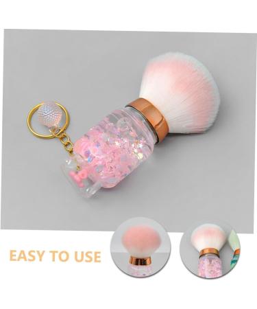PLAFOPE Nail Dust Brush Women Makeup Tools Powder Makeup Brush Makeup Brush for Powder Blush Brush for Women Powder Brush Blush Brush for Cheeks Facial Makeup Brush Cosmetics Tools 9.00X3.50X3.50CM Pink - Buy Online on GoSupps.com