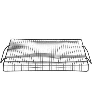 Portable BBQ Grill Mesh Mat with Handle - Non-Stick Barbecue Rack for Outdoor BBQ Camping & Parties - Buy Online on GoSupps.com
