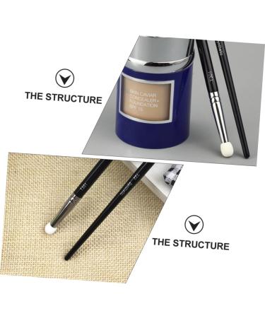 Angoily 1 Set Double Head Concealer Brush | Man-made Fiber Travel Sponge Brush for Flawless Application - Buy Online on GoSupps.com