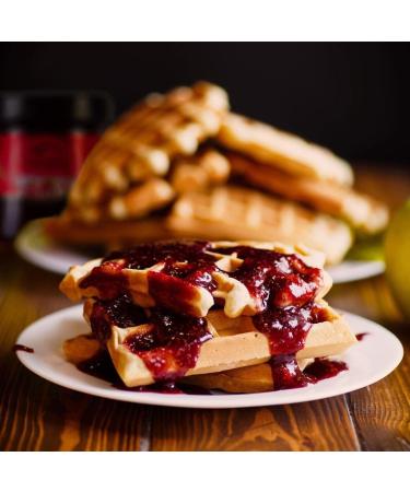 Tuscanini Premium Italian Strawberry Preserves 330g Glass Jar Spreadable Fruit Jam No High Fructose Corn Syrup No Preservatives Non GMO Gluten Free - Buy Online on GoSupps.com