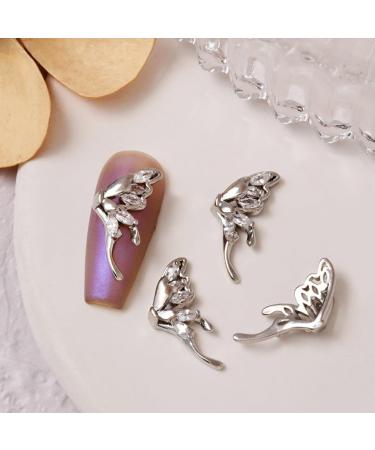 FEIlei 5Pcs Zircon Nail Art Rhinestones Crystal Gems for Nail Decor Rings Earrings DIY - Buy Online on GoSupps.com