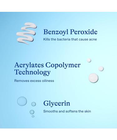 Differin Acne Spot Treatment with 10% Benzoyl Peroxide Maximum Strength OTC Acne Treatment Fast Acting Spot Treatment for Face 1 oz - Buy Online on GoSupps.com