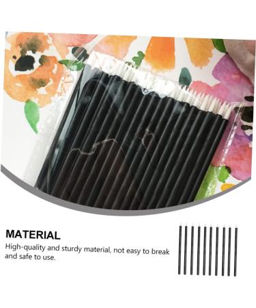 Healeved 300 Pcs Disposable Eyeliner Makeup Gel Eyeliner Brush Gloss Wand Black Artificial Fiber 1 count (Pack of 1) Blackx3pcs - Buy Online on GoSupps.com
