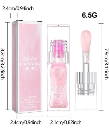 Nourishing Lip Balms | Clear Lip Oils | Lips Moisturiser Clear Nourishing Oil Lipp Balm Moisturizer for Girlfriend and Dry Cracked Lips Women Girls Cares - Buy Online on GoSupps.com