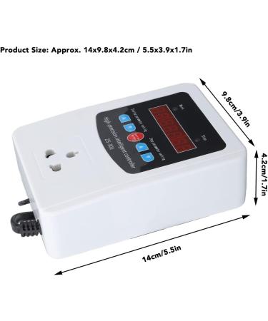 Reptile Humidity Controller Timing Function Energy Saving Digital Humidistat for Greenhouse (UK Plug 220V) - Buy Online on GoSupps.com