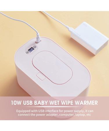 USB Baby Wipe Warmer with 3 Temperature Modes - Large Capacity Portable Dispenser for Diaper Wipes - Home, Car, Travel - Silent Even Heating - Buy Online on GoSupps.com