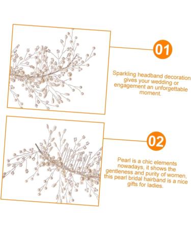 MAGICLULU Braided Pearl Hair Comb Wedding Headpiece for Bride Wedding Hair Accessories for Brides Bridal Hair Comb Pearl Hair Accessories Bride Hair Comb Pearls Hair Comb Wedding Hair Comb - Buy Online on GoSupps.com