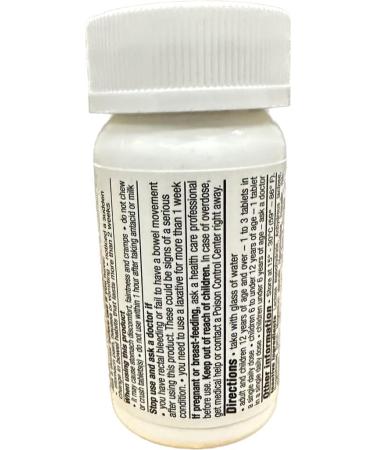 Bisacodyl 5mg Delayed Release Tablet USP - Pink 20ct (Pack of 2) by Apnar Pharma | Stimulant Laxative - Fast-Acting Relief - Buy Online on GoSupps.com
