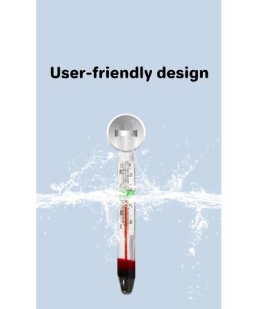 Buy AquaStation Analog Aquarium Thermometer | Glass Thermometer with Suction Cup - Accurate & Reliable for Every Aquarium - Buy Online on GoSupps.com