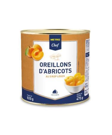 METRO Chef Apricot halves in light syrup box