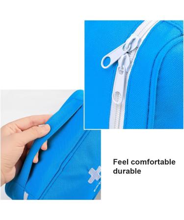 Xingsui 2 Partial First Aid Set - Waterproof Portable First Aid Box for Family Camping & Outdoor Use (Blue/Gray) - Buy Online on GoSupps.com