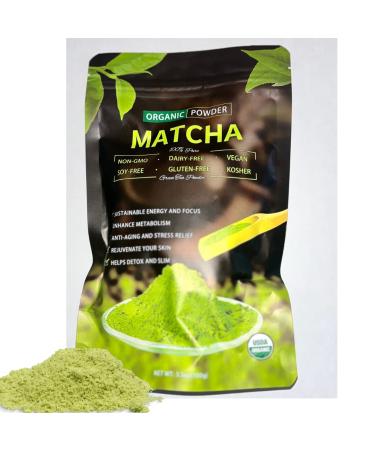 Organic Matcha Green Tea Powder | Baking Lattes Smoothies | Japanese Culinary Grade | 3.5oz |