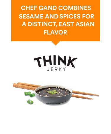 Think Jerky Variety Pack - Chef Crafted 100% All-Natural Grass-Fed Beef and Free-Range Turkey - Healthy Protein Snack, Low Calories, Salt and Fat - 1oz (8 Pack) - Buy Online on GoSupps.com