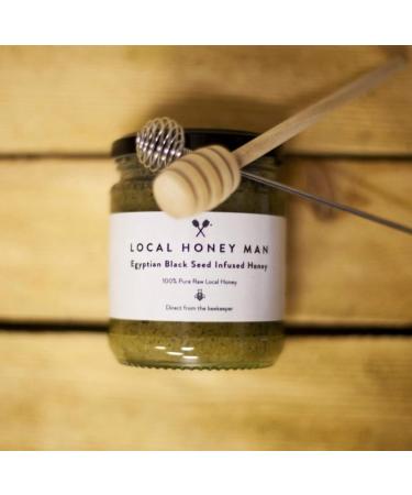 Local Honey Man Blackseed Infused Honey 340 g - Buy Online on GoSupps.com