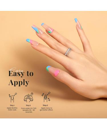 Beetles Nude Gel Nail Polish 15ml Neutral Brown Color Natural Winter Gel Polish Set Mocha Mousse Cake Translucent Soak Off U V LED Nail Lamp Nail Art Gel 0.5Oz Gift for Women Translucent Neutral Color - Buy Online on GoSupps.com