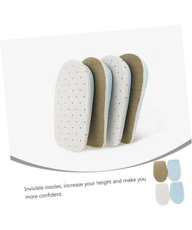 FOMIYES Height Increasing Insoles - 2 Pairs Inner Shoe Lifts for Heels - Comfortable Height Boosting Inserts (9x5x1.2cm) - International Shipping Available - Buy Online on GoSupps.com