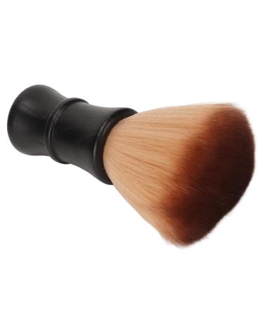 Buy Men's Shaving Brush with Wooden Handle - Premium Beard Care & Hair Cleaning Brush in Black for Ultimate Grooming Experience - Buy Online on GoSupps.com