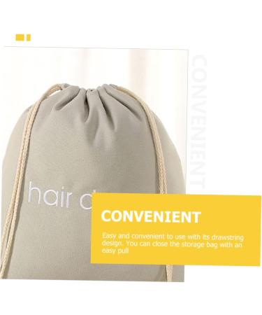 Didiseaon 16 Pcs Hair Dryer Storage Bag Canvas Shopping Bags Storage Bags for Travel Practical Bags Fabric - Buy Online on GoSupps.com