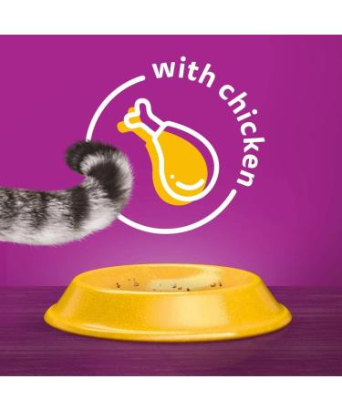 Whiskas 1+ Adult Chicken Adult Dry Cat Food 7 kg ( Pack of 1) - Buy Online on GoSupps.com