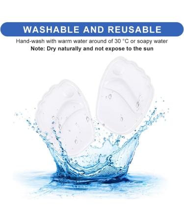 Gel Insole for High Heels - 2 PCS Self-Stick Ball of Foot Pad for Women | Shock Absorption & Pain Relief | Anti-Slip Forefoot Cushions - Buy Online on GoSupps.com