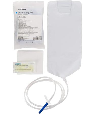 McKesson Enema Bag Set - Non-Sterile Disposable 50 Pieces | Fast International Shipping - Buy Online on GoSupps.com