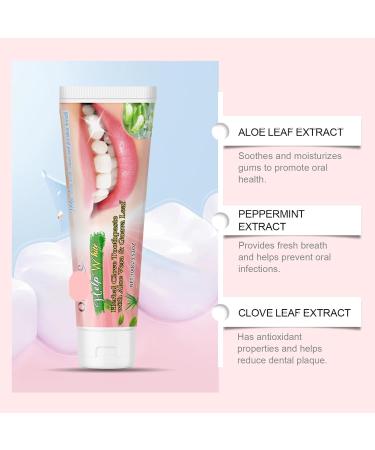 KLYso Refreshing & Teeth-Brightening Toothpaste with Natural Extracts Gentle Oral Care for Sensitive Gums Stain Removal & Long-Lasting Freshness(2PCS) - Buy Online on GoSupps.com
