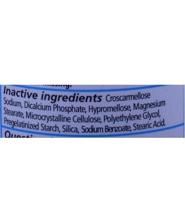 Docucate Sodium 100 mg Crushable Tablets for Gentle Reliable Relief from Occasional Constipation Generic for Colace Crushable 100 Tablets per Bottle Pack of 8 Bottles Total 800 Tablets - Buy Online on GoSupps.com