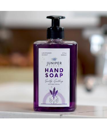 Antibacterial Hand Soap with Pump Lavender Scent Liquid Hand Soap 17 Fl Oz (Pack of 1) Lavender 17 Fl Oz (Pack of 1) - Buy Online on GoSupps.com