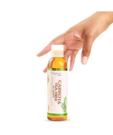 Originals by Africa's Best Carrot Tea Tree Oil Therapy For Body Hair and Scalp Natural Organic Oils Repair Restores Stimulates Revitalizes & Rejuvenates 6 oz 6 Fl Oz (Pack of 1) - Buy Online on GoSupps.com