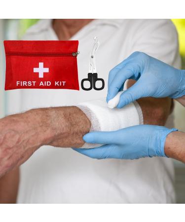 High-Quality Titanium & Stainless Steel Medical Bandage Scissors | Perfect for Doctors & Nurses - Ideal for Emergency Rooms & Outdoor Use (Black) - Buy Online on GoSupps.com