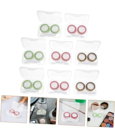Solustre 40 STK Mini Contact Lens Containers - Portable Travel Accessories & Cases for Eye Care - Buy Online on GoSupps.com