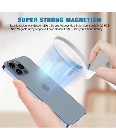 Capstone Continuity Camera Mount for Desktop Monitors with a Flat Back | 30 Degree Tilt for Desk View | Connects via MagSafe | for iPhone 12  13 & 14 | for iOS 16 + Mac OS Ventura or Later For Desktops - Buy Online on GoSupps.com