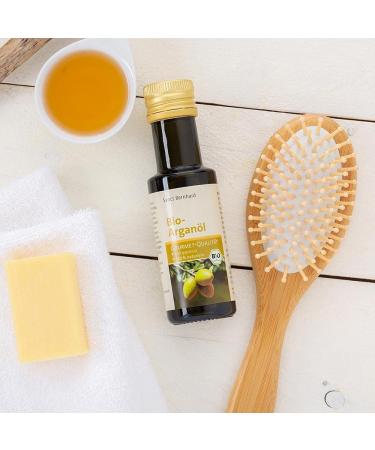 Sanct Bernhard Organic Argan Oil Cold Pressed 100 ml - Pure Natural Moisturizer for Skin & Hair | International Shipping Available - Buy Online on GoSupps.com