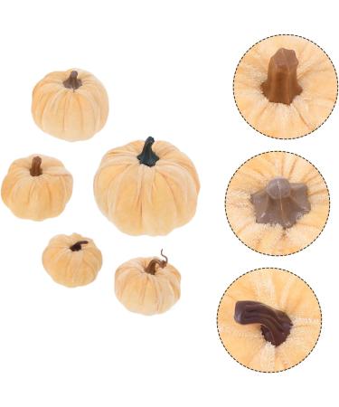 PRETYZOOM 10 Pcs Flannel Foam Pumpkin Fall Decorations for Home Pumpkin Simulation Mini Pumpkin Small Pumpkins Pumpkin Decor Decorative Pumpkins Halloween Pumpkins Bracelets Bulk Ornaments As Shownx4pcs 14X12.5X12.5CMx4pcs - Buy Online on GoSupps.com