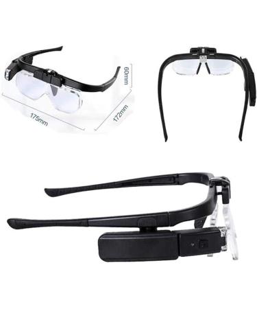 Lightweight Magnifying Glass Adjustable 6 Kinds of Lens Lighting Magnifying Glass for Reading Newspaper Repaiwatch/1Cps Lofty Ambition - Buy Online on GoSupps.com