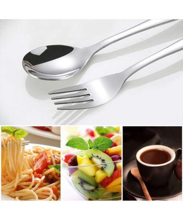 6-Piece Kids Stainless Steel Cutlery Set - Toddler Utensils with Safe Forks and Spoons - Buy Online on GoSupps.com