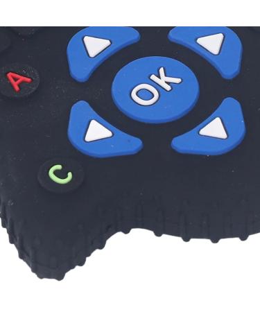 Rocket Shape Remote Control Baby Teething Toy - Food Grade Silicone Teether for Infants - Buy Online on GoSupps.com