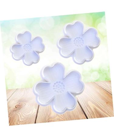 OUNONA 9 Pcs Baking Embossed Mold Plunger Mold Cake Mold Baking Mold Four Leaf White Baking Tools 3pcsx3pcs Whitex3pcs - Buy Online on GoSupps.com