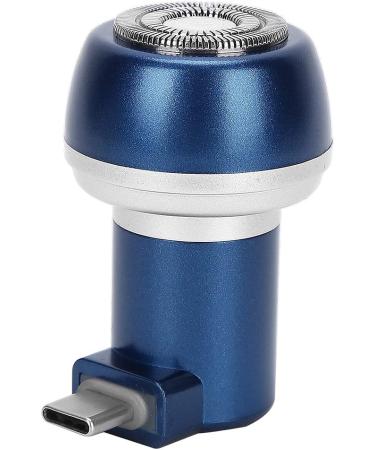 Buy Practical Beard Shaver - Magnetic Adsorption Trimmer for Home & Travel (Blue Type C Interface - Buy Online on GoSupps.com