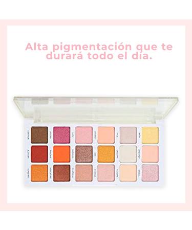 I Heart Revolution Unicorn Heart Glow Eyeshadow Palette (18 Shades) - Vibrant Colors for International Shipping - Buy Online on GoSupps.com